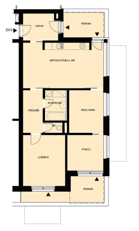 Prodej bytu 3+kk, Strakonice - Strakonice II, Na Ohradě, 84 m2