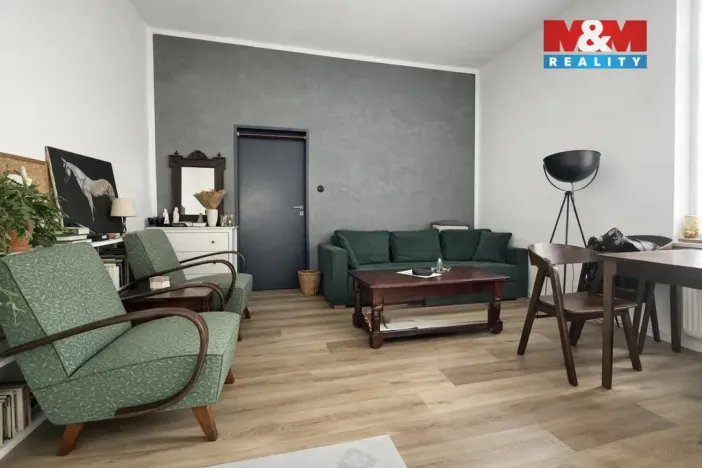 Pronájem bytu 2+kk, Písek - Budějovické Předměstí, Mírové nám., 58 m2