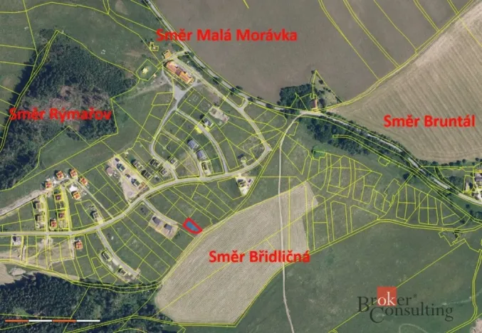 Prodej pozemku, Václavov u Bruntálu - Horní Václavov, 478 m2