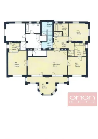 Pronájem bytu 4+1, Praha - Dejvice, Na viničních horách, 152 m2