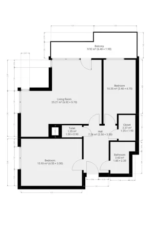 Pronájem bytu 3+kk, Praha - Vysočany, Pod Harfou, 71 m2