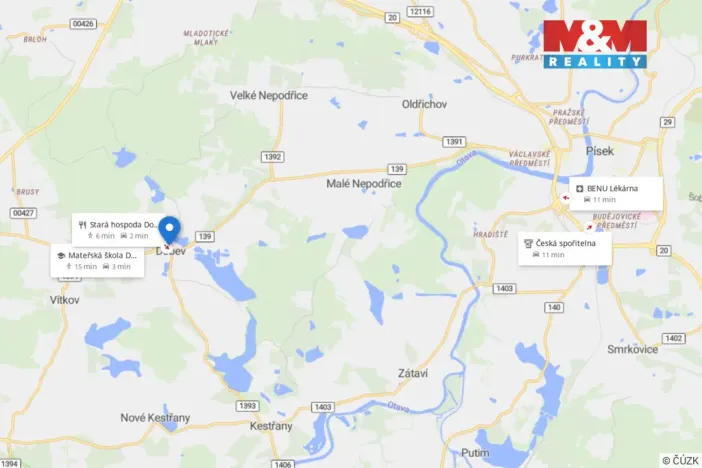 Prodej bytu 3+1, Dobev - Stará Dobev, 73 m2