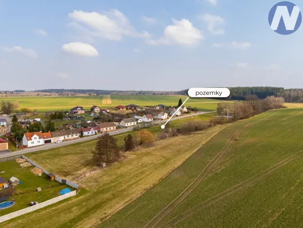 Prodej pozemku pro bydlení, Borovany, 1282 m2