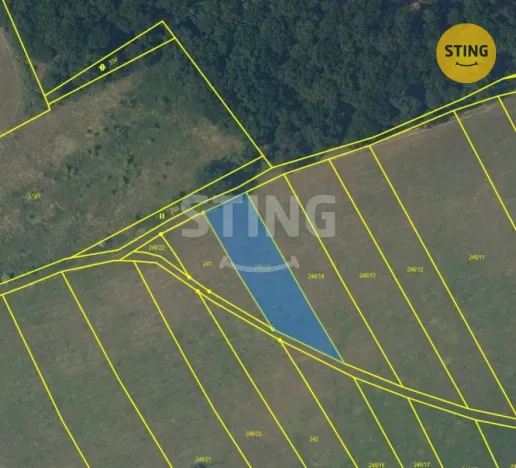 Prodej pole, Nelahozeves - Lešany, 2380 m2