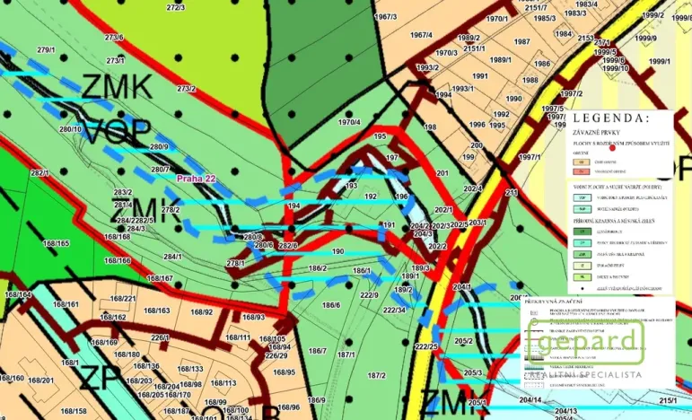 Prodej pozemku pro bydlení, Praha, 4855 m2