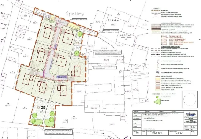 Prodej pozemku pro bydlení, Církvice, 9747 m2