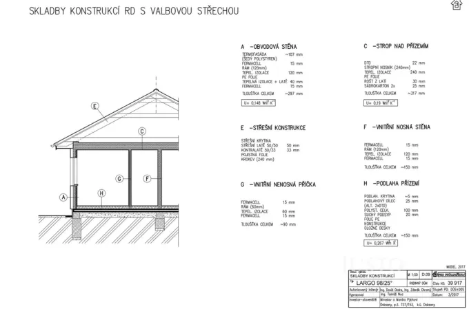 Prodej rodinného domu, Doksany, 83 m2