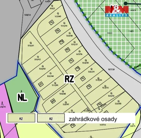 Prodej zahrady, Borohrádek, 465 m2