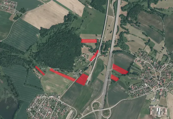 Prodej pole, Zvěrotice, 62629 m2