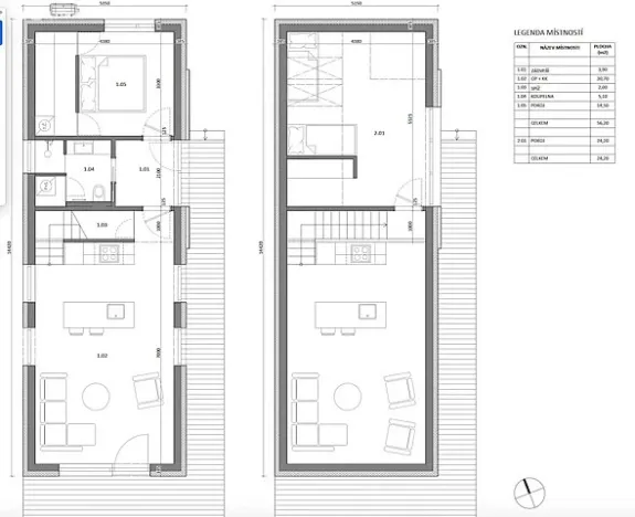 Prodej pozemku, Oplocany, 534 m2
