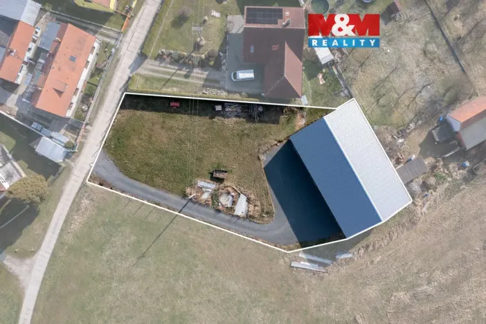 Pronájem skladu, Chlumčany, 400 m2