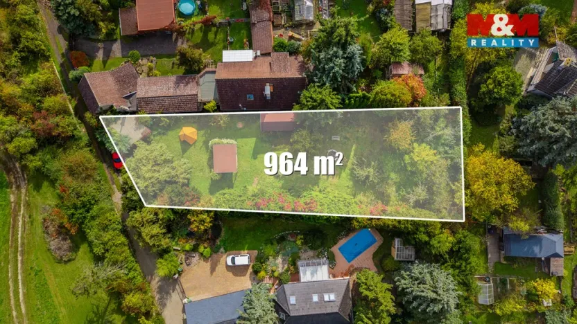 Prodej zahrady, Litoměřice, 964 m2