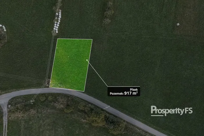 Prodej pozemku, Písek, 917 m2