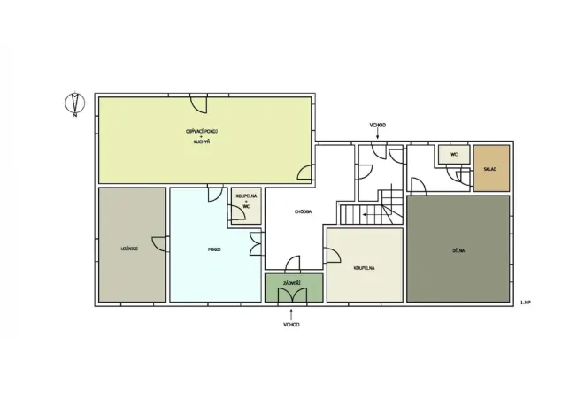 Prodej rodinného domu, Trutnov - Oblanov, Oblanovská, 183 m2