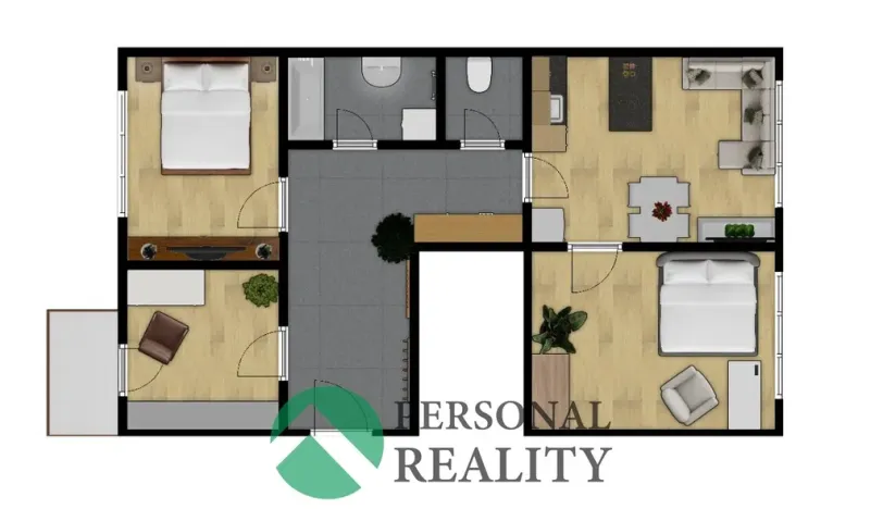 Prodej bytu 4+kk, Pardubice, Bělehradská, 80 m2