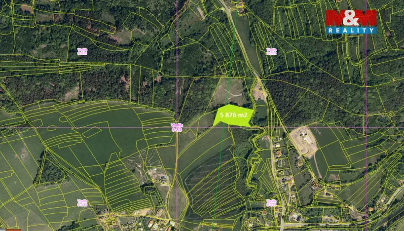 Prodej louky, Mikulůvka, 5876 m2