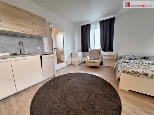Pronájem bytu 1+kk, Praha, Strnadových, 33 m2