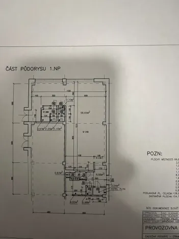 Pronájem obchodního prostoru, Třebíč, Brněnská, 128 m2