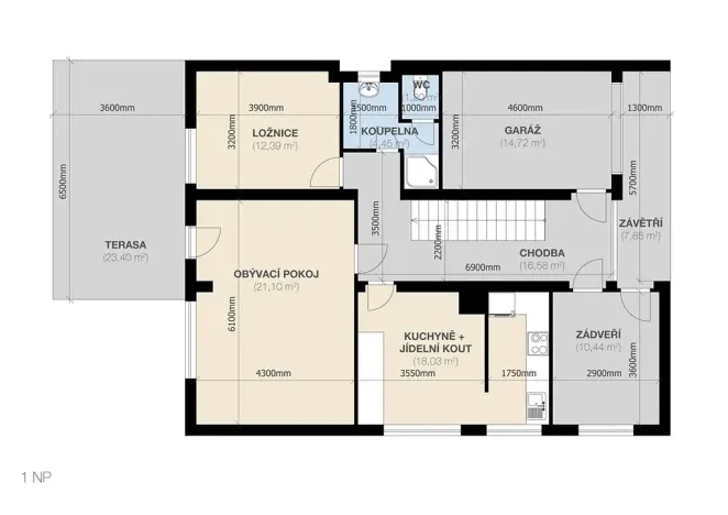 Prodej rodinného domu, Praha, Novodvorská, 292 m2