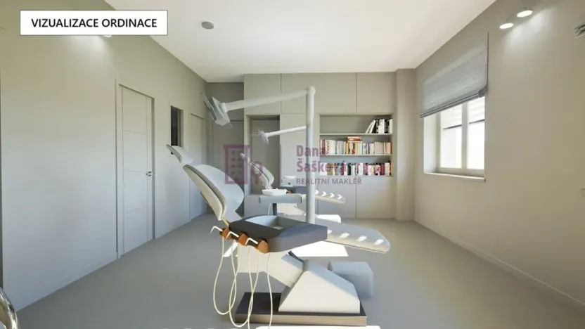 Pronájem ordinace, Jindřichův Hradec - Jindřichův Hradec II, sídliště U Nádraží, 24 m2