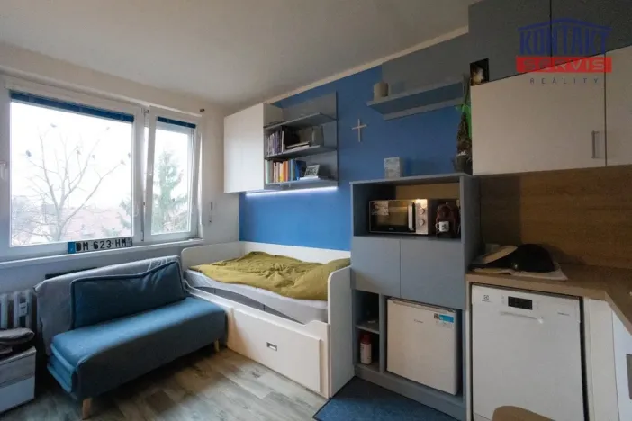 Pronájem bytu 1+kk, České Budějovice, Pekárenská, 23 m2