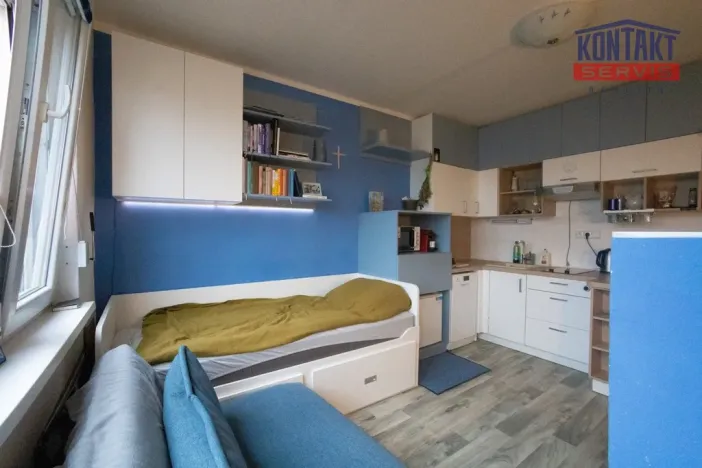 Pronájem bytu 1+kk, České Budějovice, Pekárenská, 23 m2