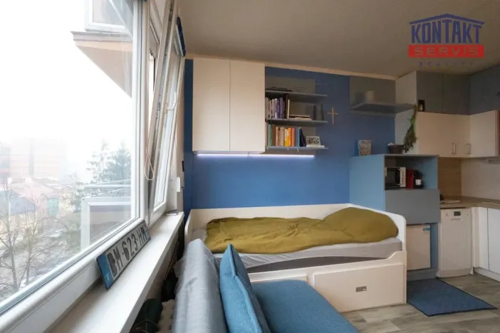 Pronájem bytu 1+kk, České Budějovice, Pekárenská, 23 m2