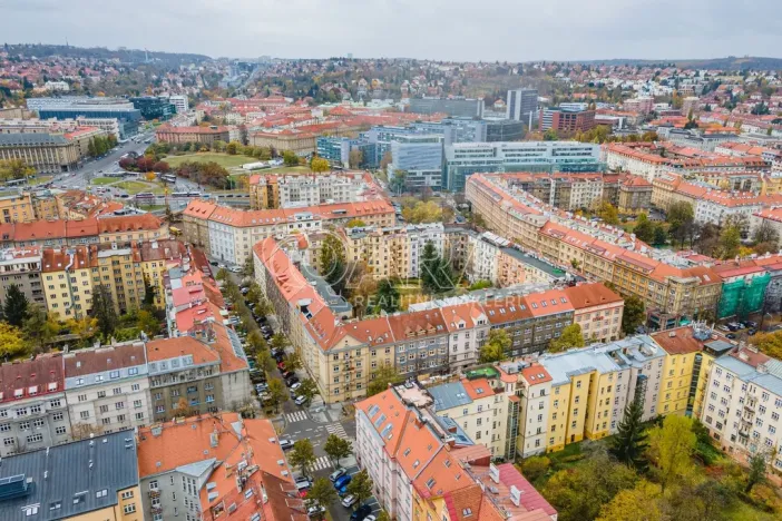 Pronájem bytu 2+kk, Praha - Bubeneč, Národní obrany, 53 m2