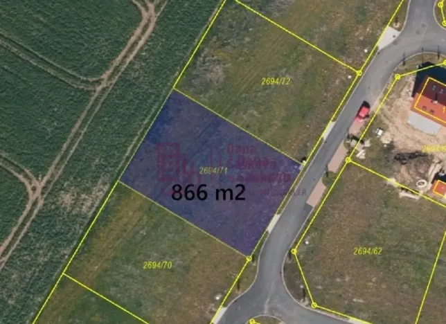 Prodej pozemku pro bydlení, Žirovnice, Starý Dvůr, 866 m2