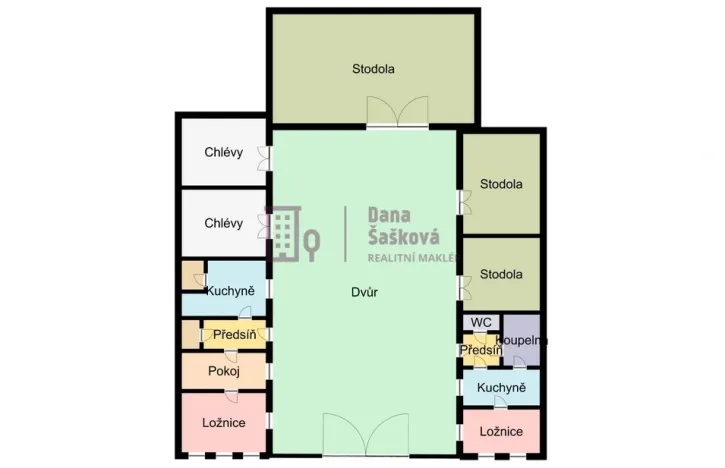 Prodej rodinného domu, Střížovice - Vlčice, 266 m2