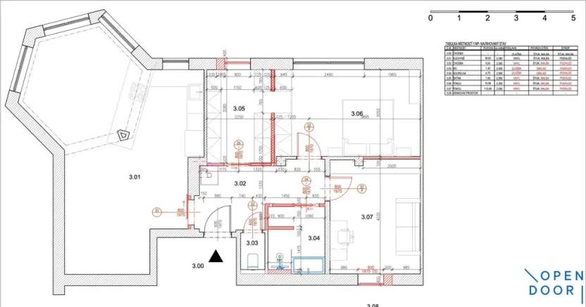 Prodej bytu 3+kk, Praha - Smíchov, U dvou srpů, 89 m2