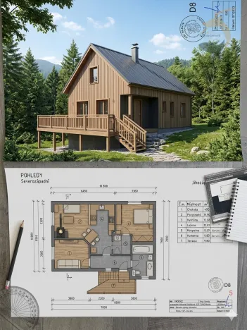 Prodej chaty, Dolní Lukavice - Lišice, 100 m2