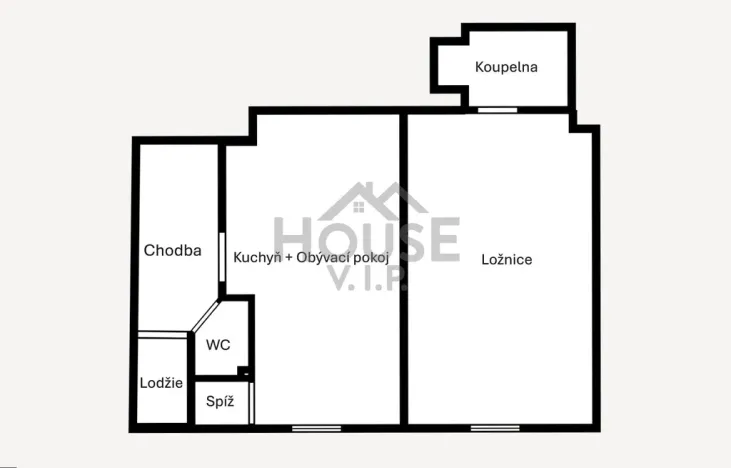 Prodej bytu 2+kk, Praha - Břevnov, Za Strahovem, 50 m2