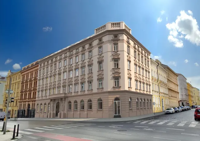 Prodej bytu 1+kk, Praha - Holešovice, Veletržní, 36 m2