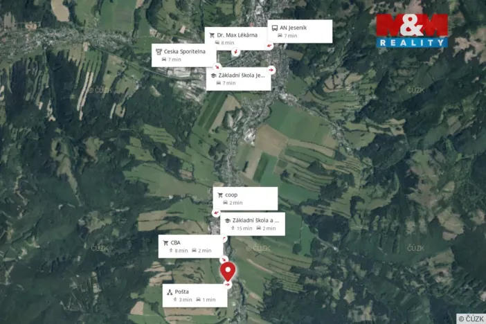 Prodej pozemku pro bydlení, Bělá pod Pradědem - Adolfovice, 1727 m2