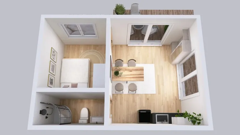 Prodej chaty, Trutnov - Horní Předměstí, Oválná, 24 m2