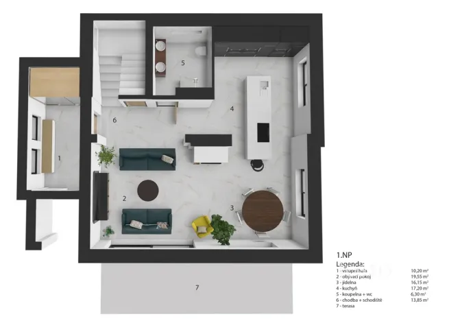 Prodej rodinného domu, Všejany, Pod Horama, 213 m2