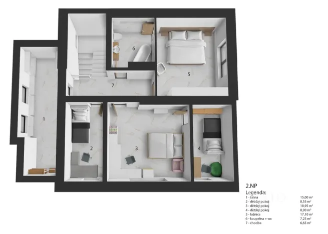 Prodej rodinného domu, Všejany, Pod Horama, 213 m2
