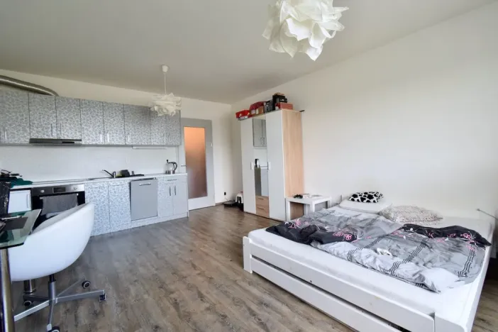 Pronájem bytu 1+kk, Brno - Černá Pole, třída Generála Píky, 30 m2
