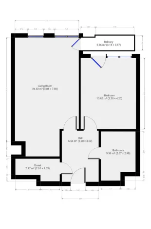 Pronájem bytu 2+kk, Praha - Stodůlky, Raichlova, 54 m2