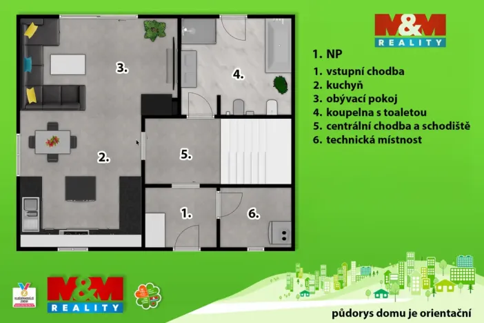 Prodej rodinného domu, Horní Ředice, 134 m2