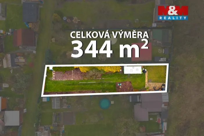 Prodej zahrady, Týniště nad Orlicí, 344 m2