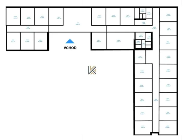 Pronájem kanceláře, Praha, Na Pankráci, 756 m2