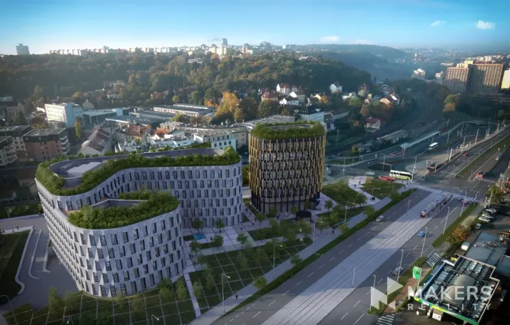 Pronájem kanceláře, Praha - Vokovice, Evropská, 447 m2