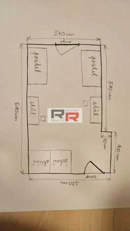 Pronájem pokoje, Olomouc, 8. května, 17 m2