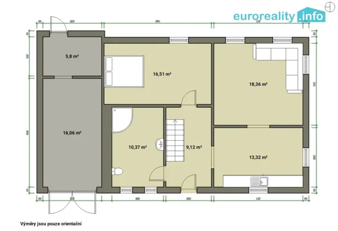 Prodej chalupy, Lesná - Háje, 178 m2