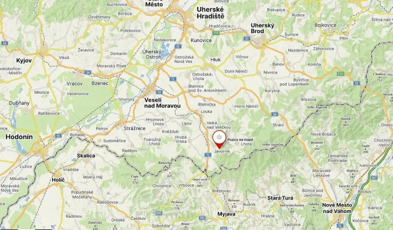 Prodej pole, Javorník, 664 m2