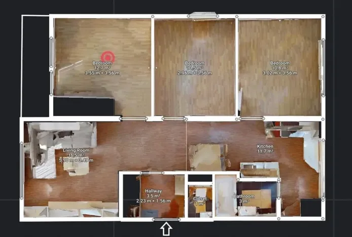 Pronájem bytu 4+1, Plumlov, 9. května, 69 m2