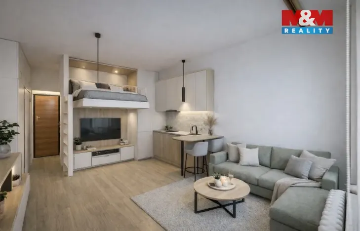 Prodej bytu 1+kk, Ostrava - Poruba, Francouzská, 27 m2