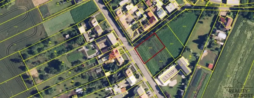 Prodej pozemku pro bydlení, Vrbátky, 860 m2